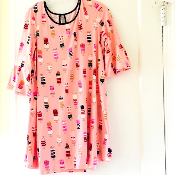 Kate Spade Festive Cake Print Night Gown - Picture 2 of 7